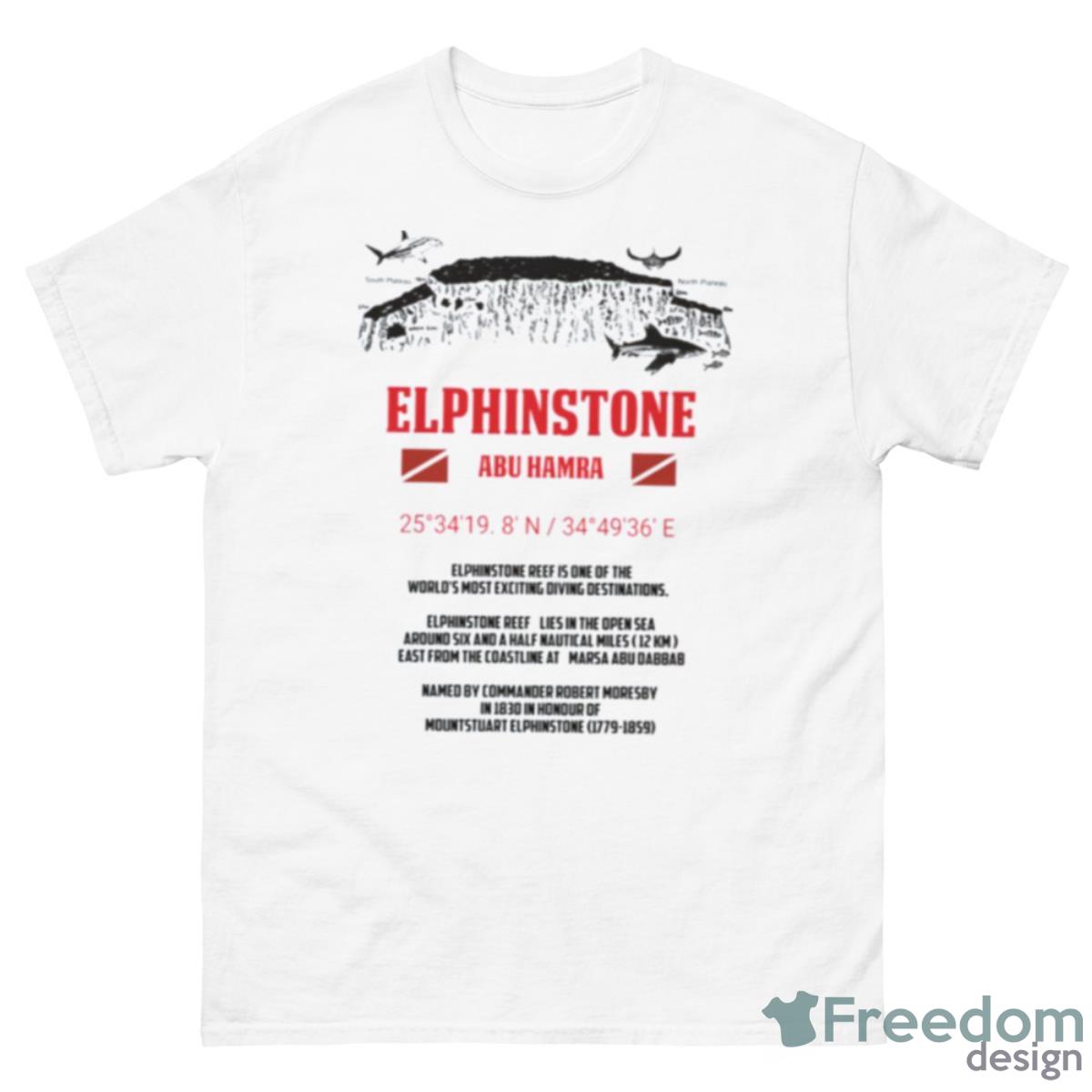 Egypt Red Sea Elphinstone Diving Shirt - 500 Men’s Classic Tee Gildan