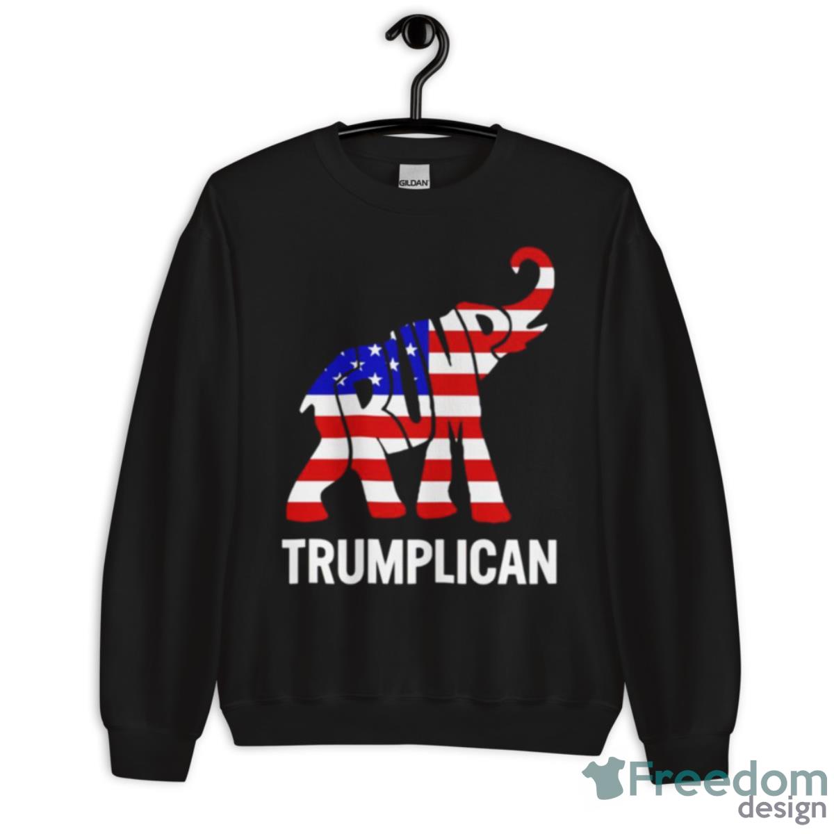 Elephant Trump Trumplican Shirt - Unisex Crewneck Sweatshirt