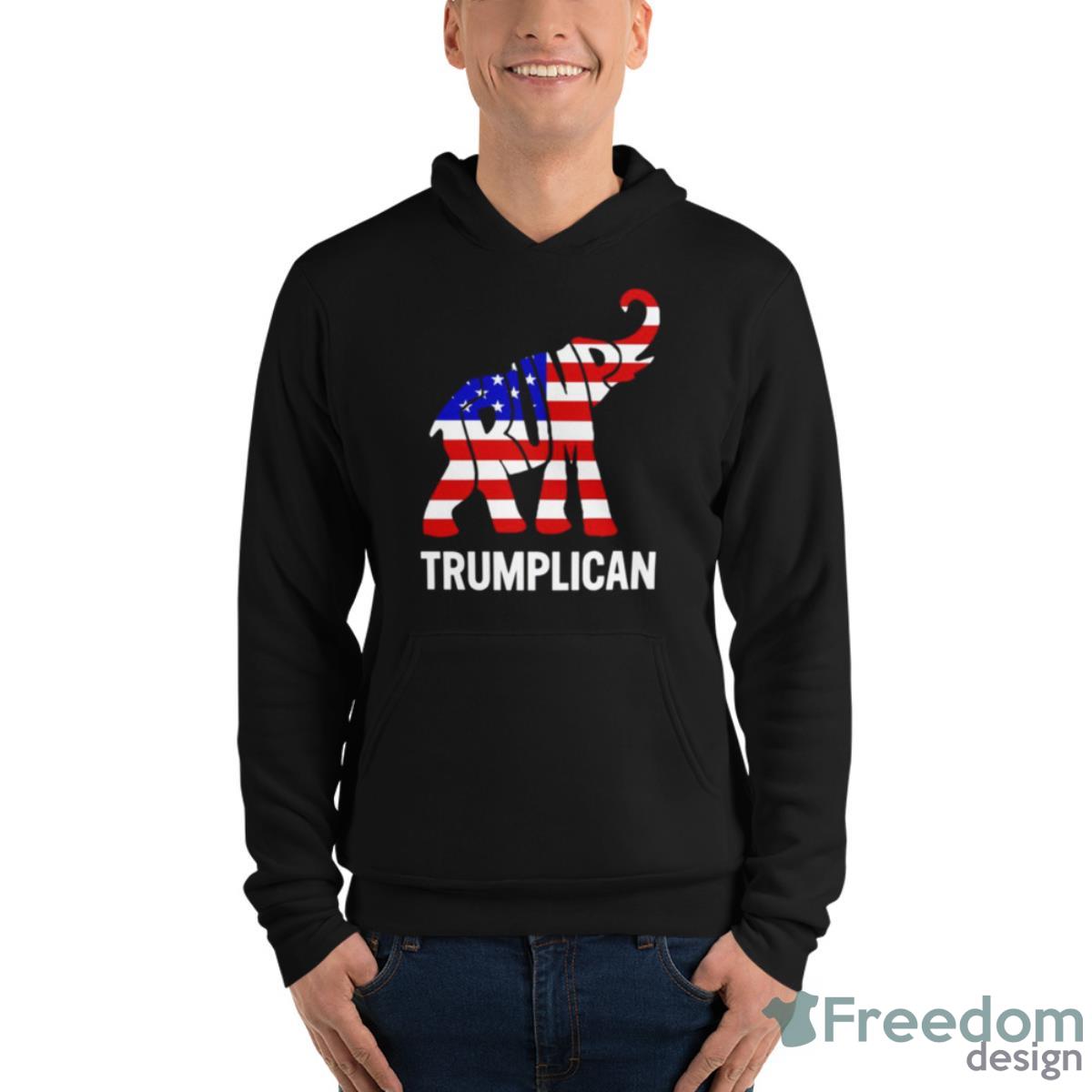 Elephant Trump Trumplican Shirt image Elephant Trump Trumplican Shirt - Unisex Fleece Pullover Hoodie