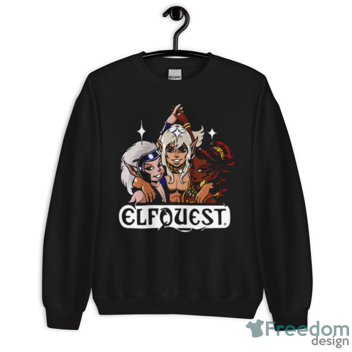 Elfquest Retro Trio Shirt - Unisex Crewneck Sweatshirt