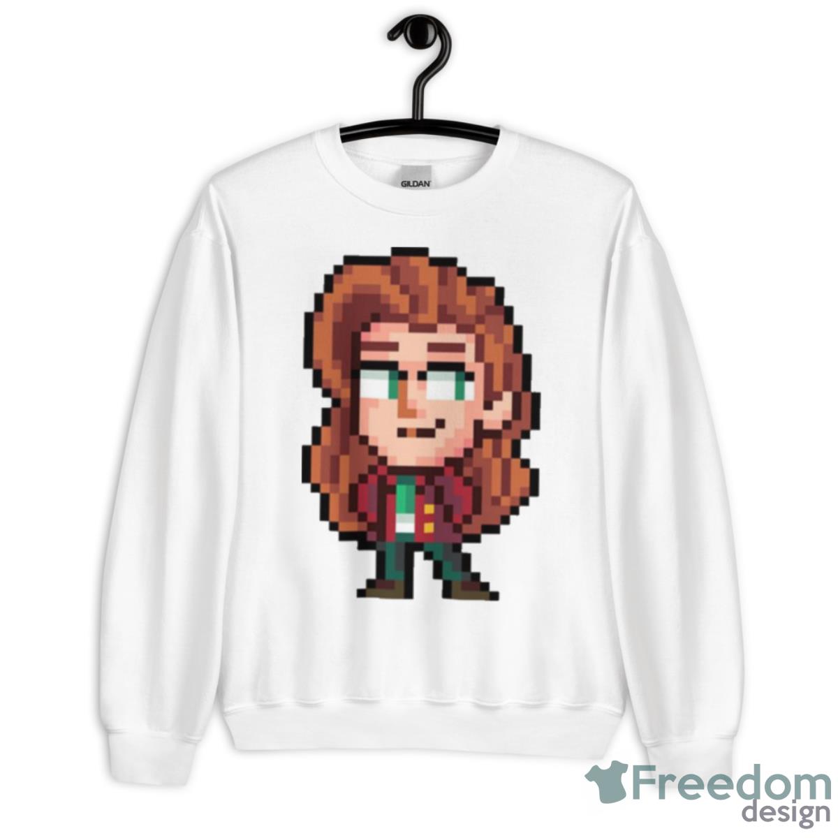 Elliot Pixel Stardew Valley Shirt - Unisex Heavy Blend Crewneck Sweatshirt