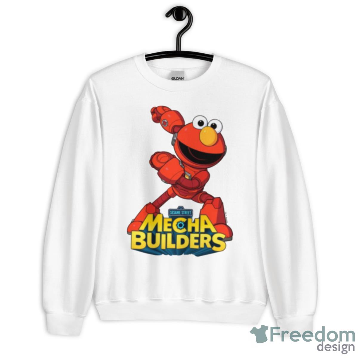 Elmo Toddler Sesame Street Mecha Builders Shirt - Unisex Heavy Blend Crewneck Sweatshirt