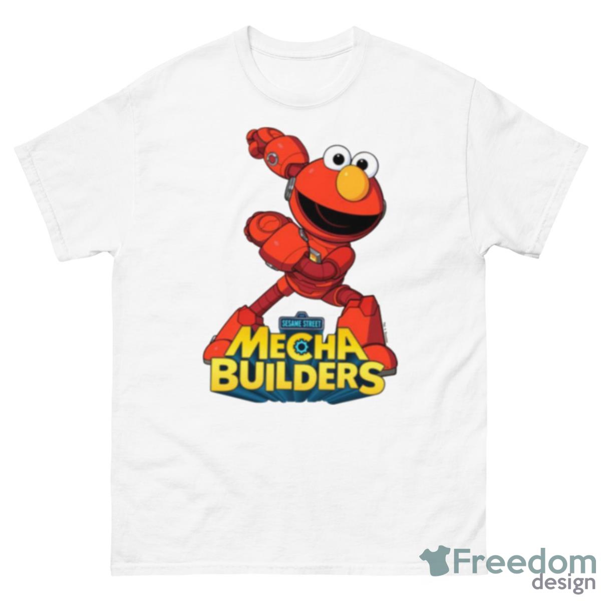 Elmo Toddler Sesame Street Mecha Builders Shirt - 500 Men’s Classic Tee Gildan