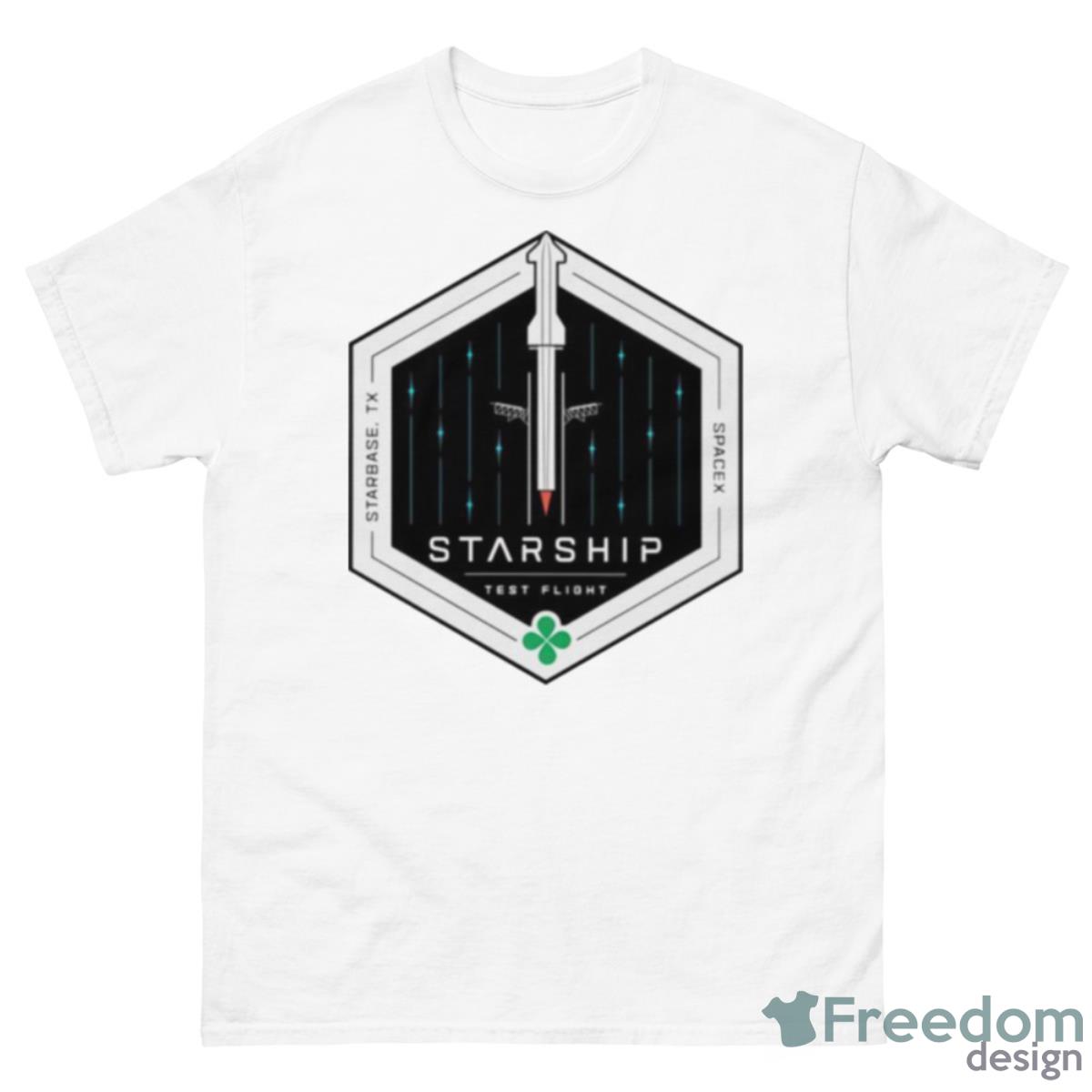 Elon Musk Starship Test Flight Starbase Shirt - 500 Men’s Classic Tee Gildan