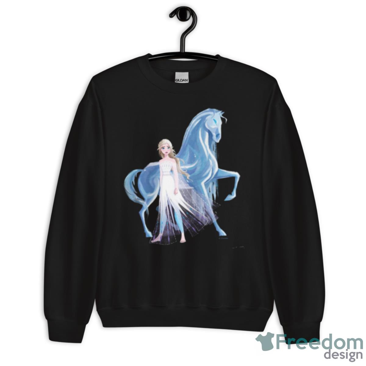 Elsa & The Frosted Nokk Frozen Shirt - Unisex Crewneck Sweatshirt