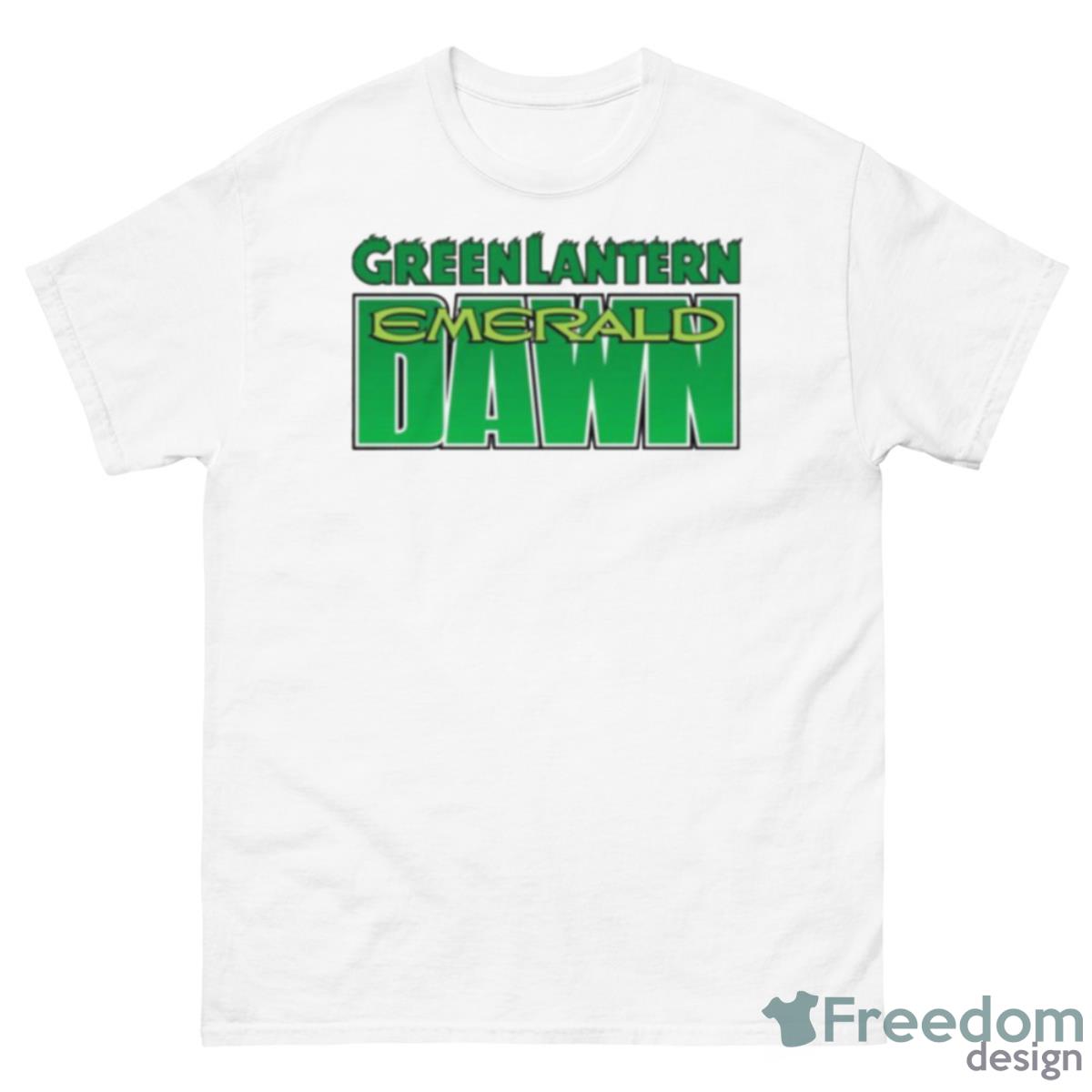 Emerald Dawn Logo Green Lantern Shirt - 500 Men’s Classic Tee Gildan