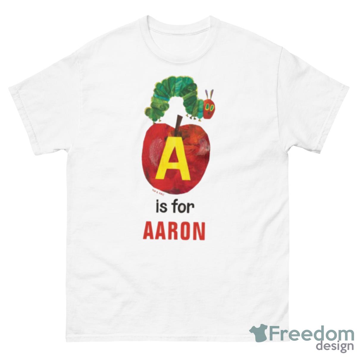 Eric Carle A Is For Apple Baby Shirt - 500 Men’s Classic Tee Gildan