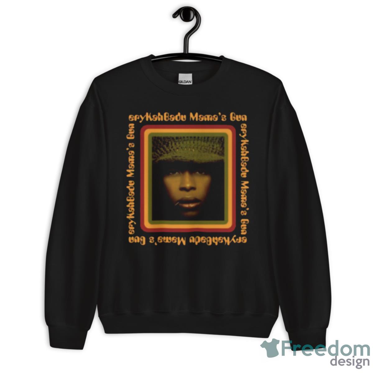 Erykah Badu Mama’s Gun Jill Scott Golden Shirt - Unisex Crewneck Sweatshirt