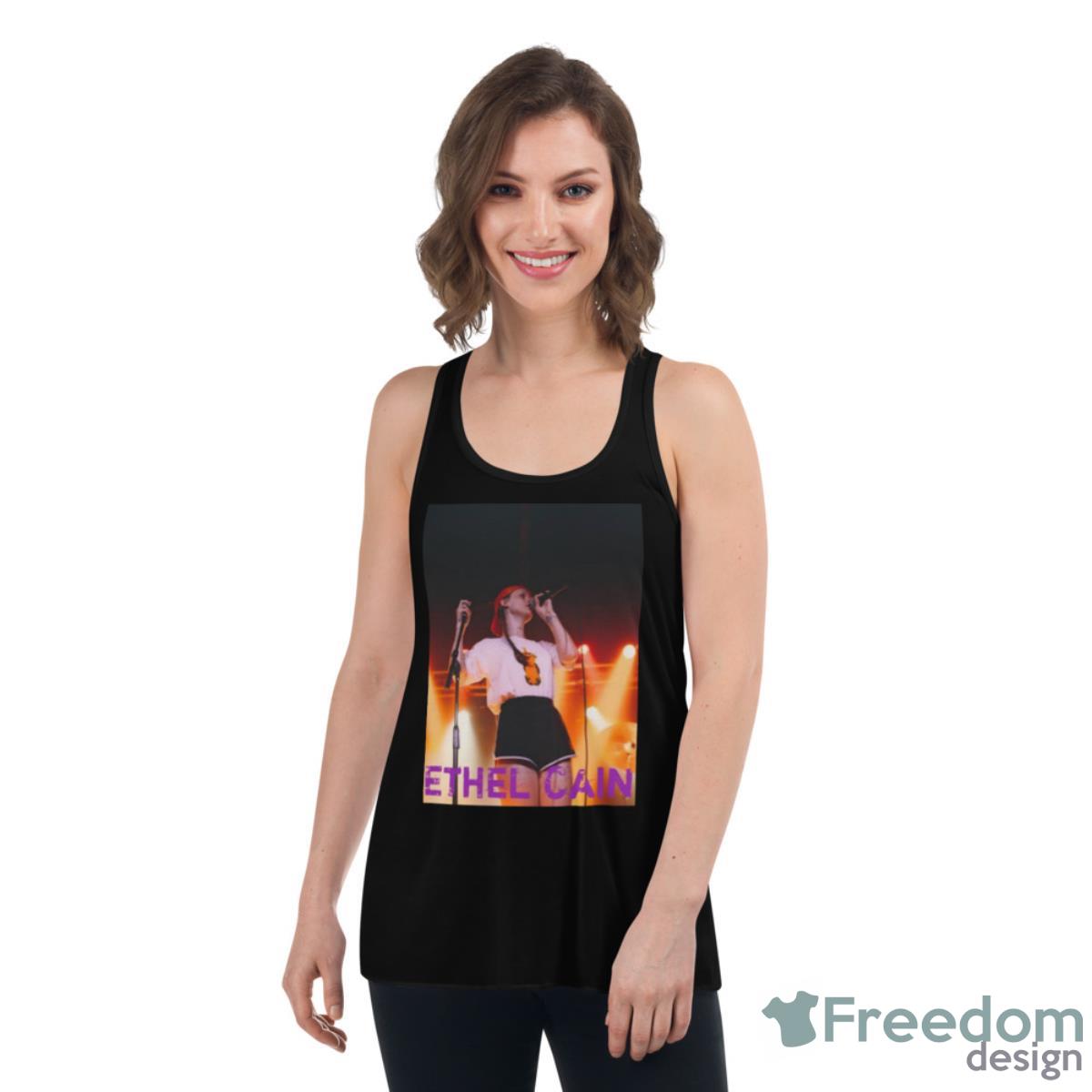 Ethel Cain 2023 Tour Shirt - Womens Flowy Racerback Tank Ethel Cain 2023 Tour Shirt - Womens Flowy Racerback Tank