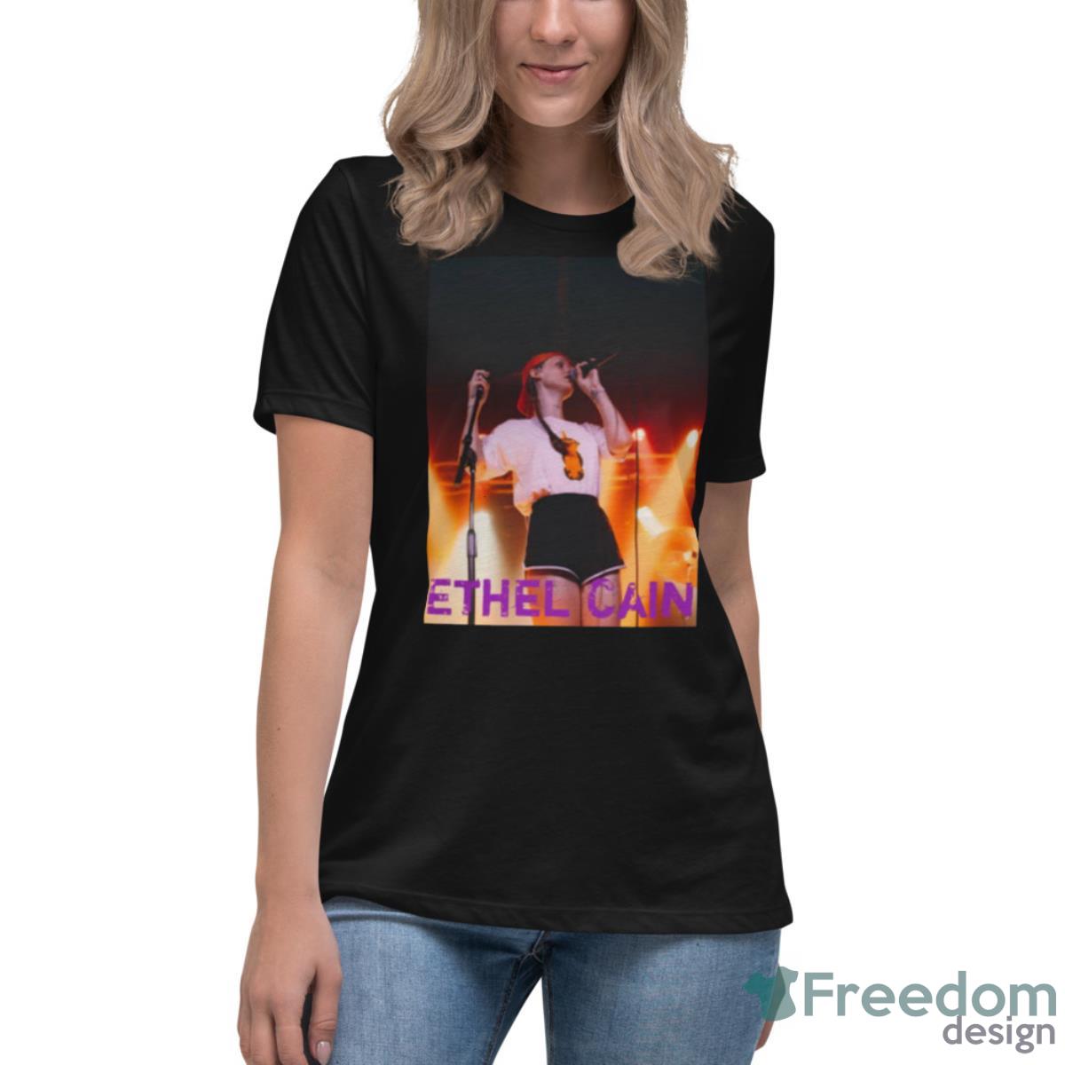 Ethel Cain 2023 Tour Shirt - Womens Relaxed Short Sleeve Jersey Tee Ethel Cain 2023 Tour Shirt - Womens Relaxed Short Sleeve Jersey Tee