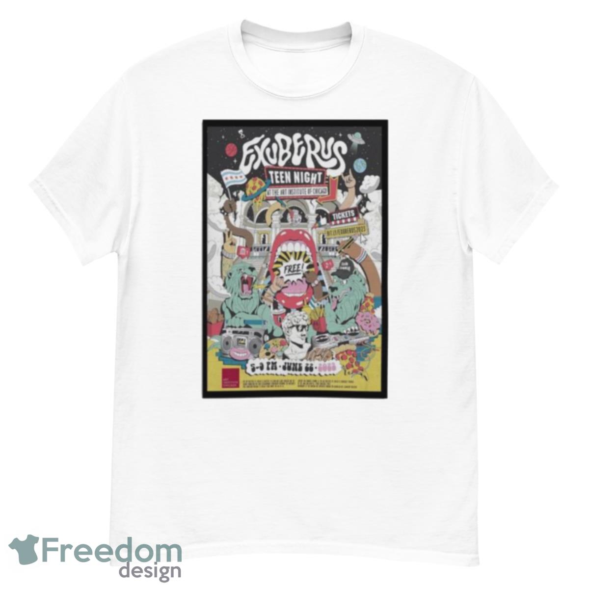 Exberus Chicago June 22 2023 Teen Night The Art Institute Of Chicago Poster Shirt - G500 Men’s Classic T-Shirt