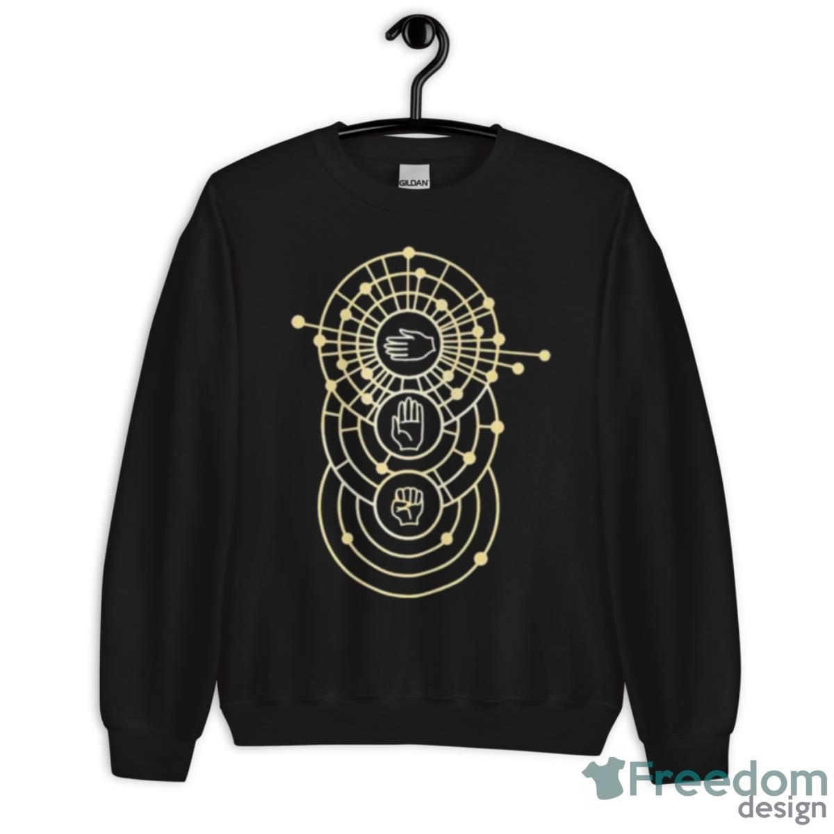 Ezra Hand Shirt - Unisex Crewneck Sweatshirt