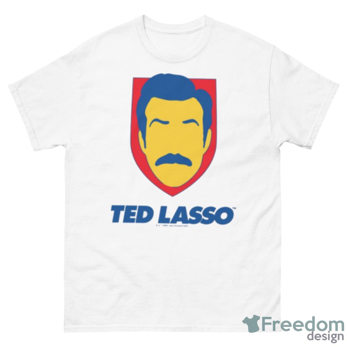 Face Icon Ted Lasso Shirt - 500 Men’s Classic Tee Gildan