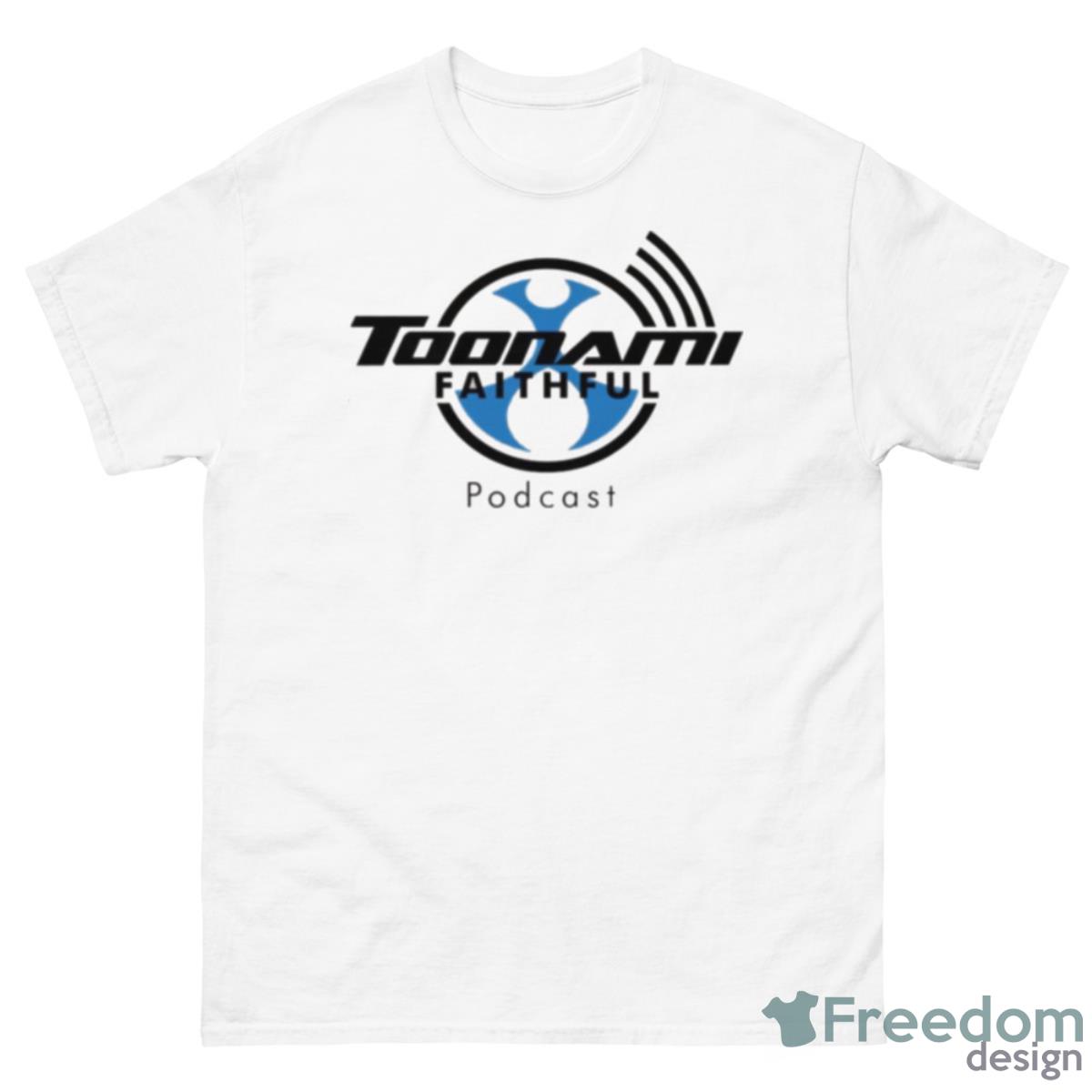 Faithful Podcast Toonami Shirt - 500 Men’s Classic Tee Gildan