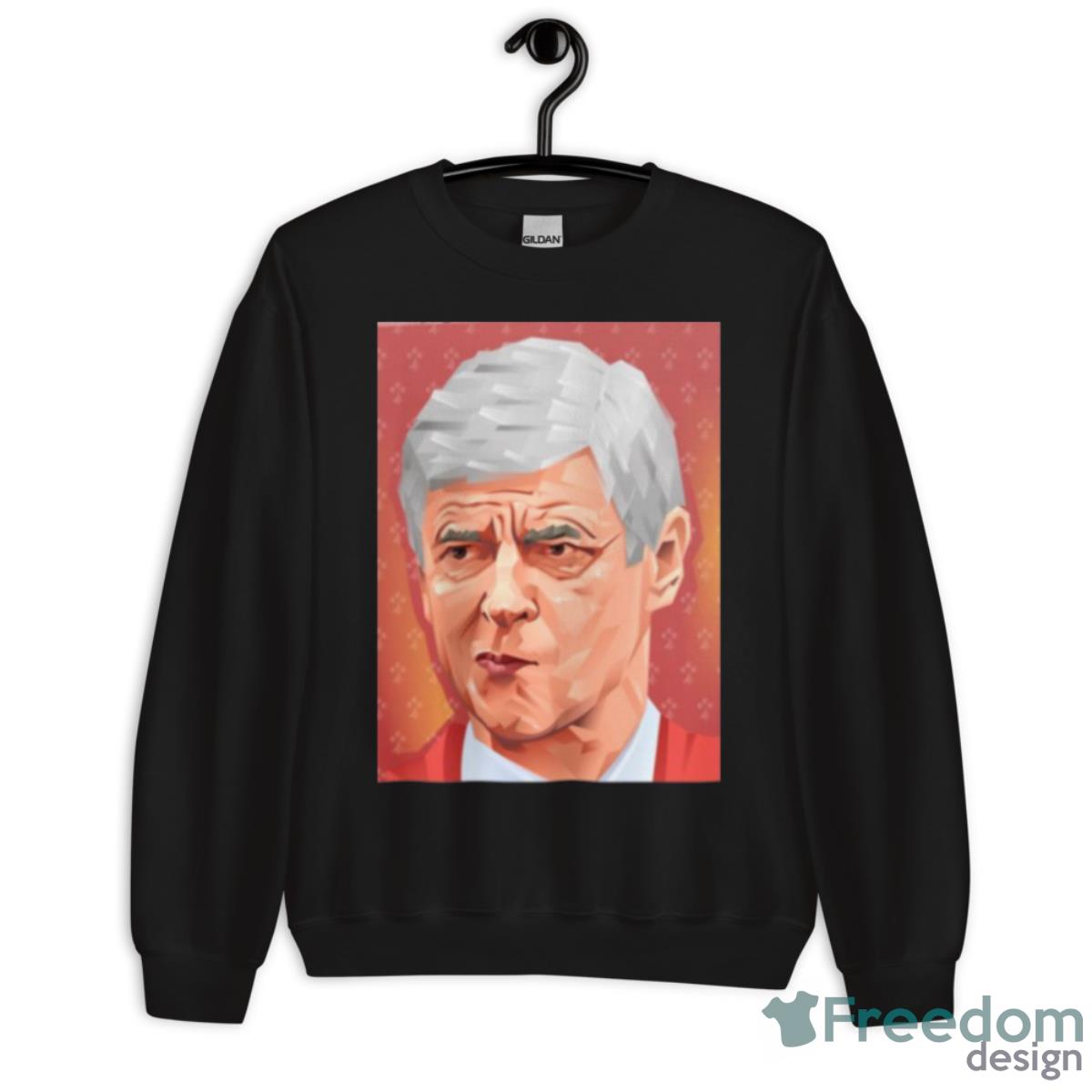 Fanart Arsene Wenger Legend Shirt - Unisex Crewneck Sweatshirt