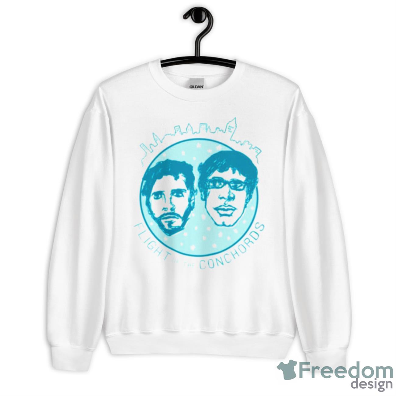 Fanart Flight Of The Conchords Shirt - Unisex Heavy Blend Crewneck Sweatshirt