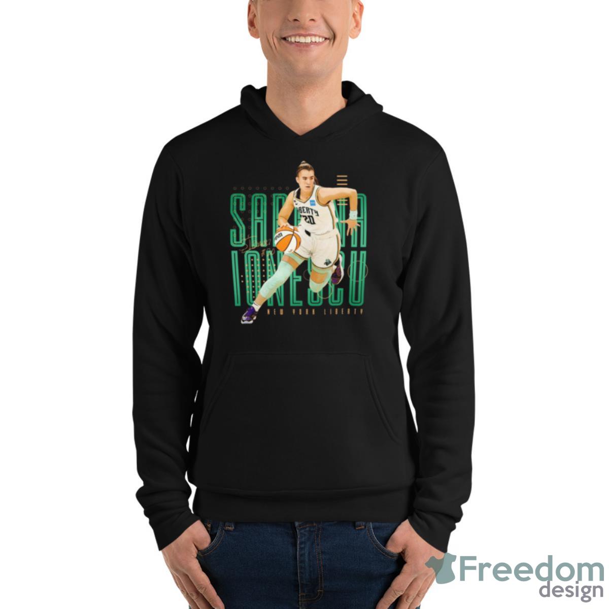 Fanart Sabrina Ionescu Shirt - Unisex Fleece Pullover Hoodie Fanart Sabrina Ionescu Shirt - Unisex Fleece Pullover Hoodie