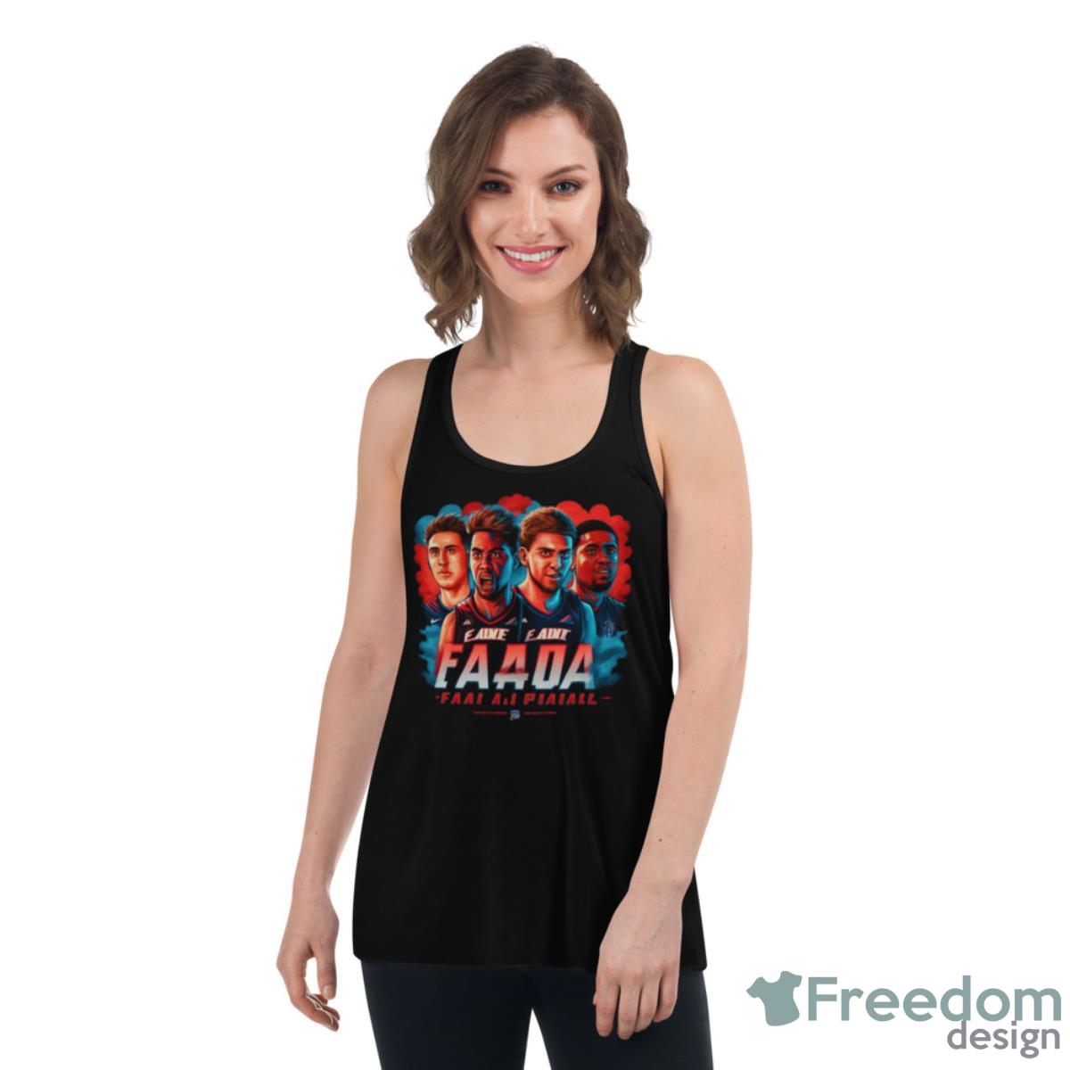 Fau Final Four Graphic Shirt - Womens Flowy Racerback Tank Fau Final Four Graphic Shirt - Womens Flowy Racerback Tank