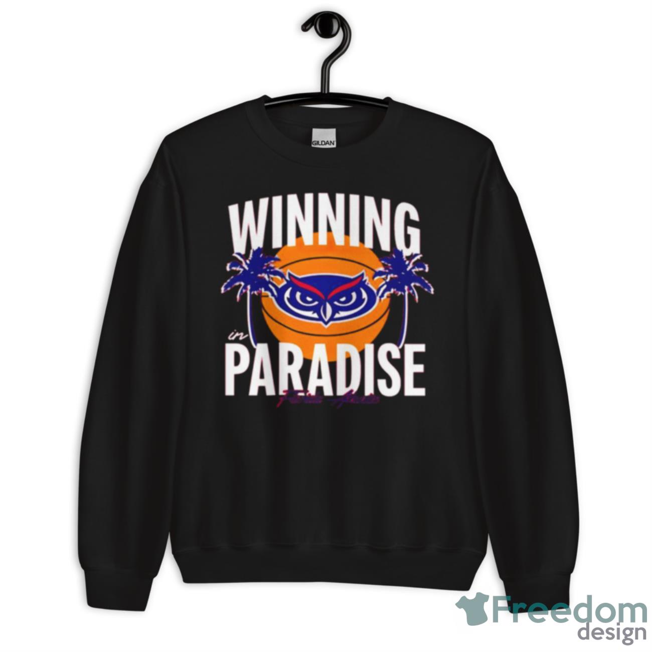 FAU Winning In Paradise Florida Atlantic Shirt - Unisex Crewneck Sweatshirt