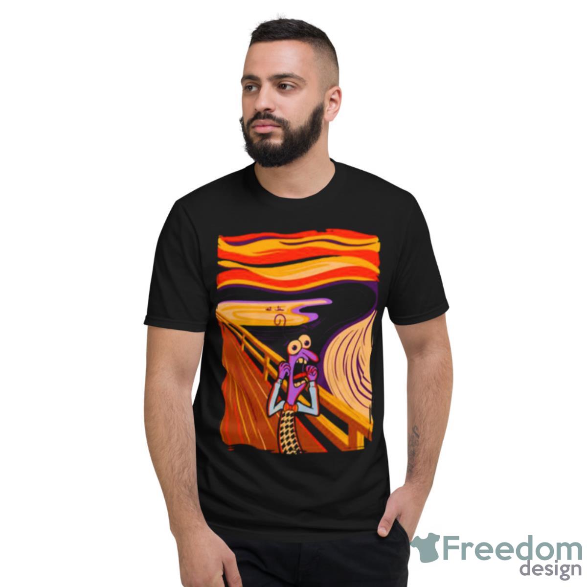 Fear Scream Inside Out Van Gogh Shirt - Short Sleeve T-Shirt
