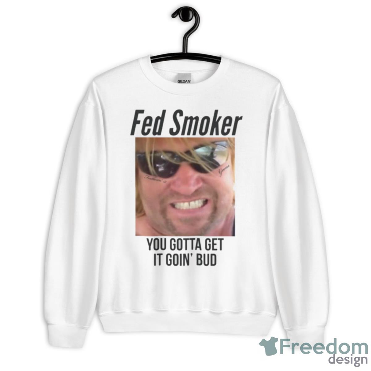 Featherin Fed Smoker Shirt - Unisex Heavy Blend Crewneck Sweatshirt