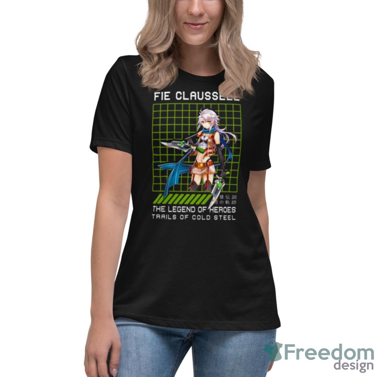 Fie Claussell In Box Up Legend Of Heroes Shirt - Womens Relaxed Short Sleeve Jersey Tee Fie Claussell In Box Up Legend Of Heroes Shirt - Womens Relaxed Short Sleeve Jersey Tee