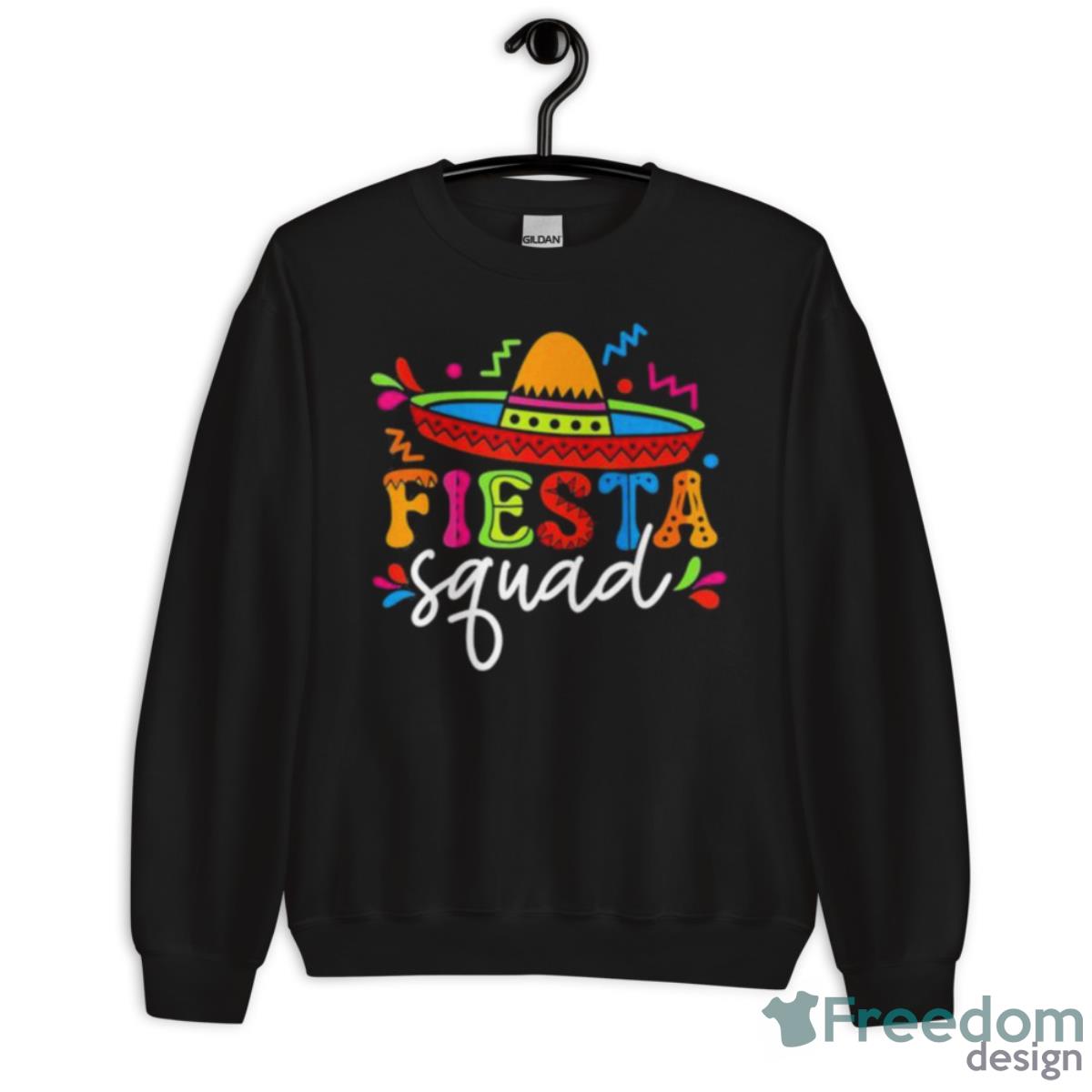 Fiesta Squad Cinco De Mayo Mexican Sombrero Group Shirt - Unisex Crewneck Sweatshirt