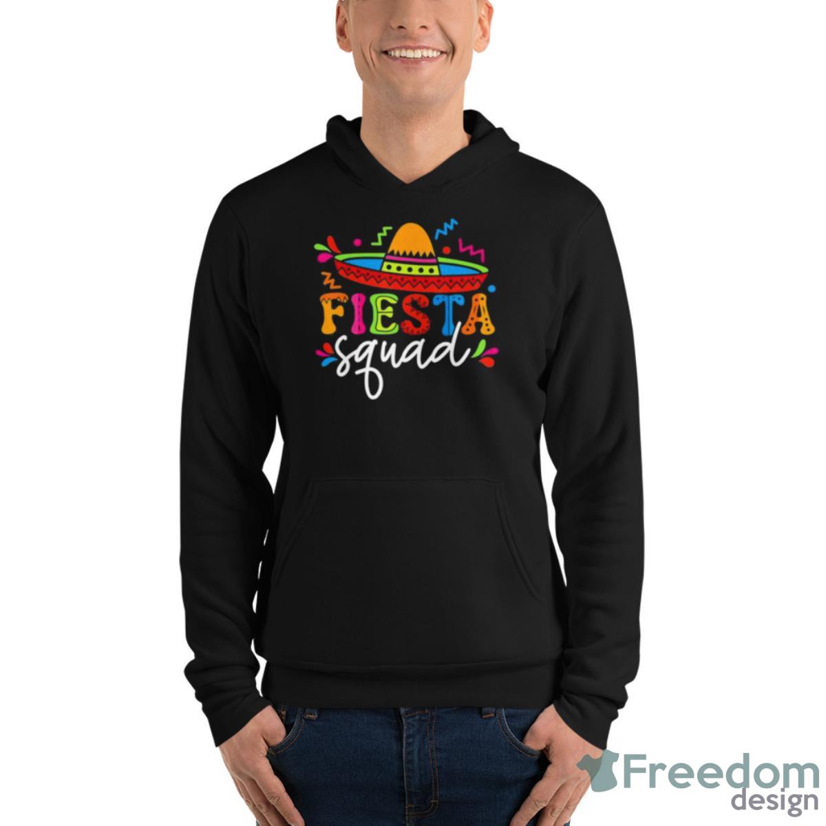 Fiesta Squad Cinco De Mayo Mexican Sombrero Group Shirt image Fiesta Squad Cinco De Mayo Mexican Sombrero Group Shirt - Unisex Fleece Pullover Hoodie