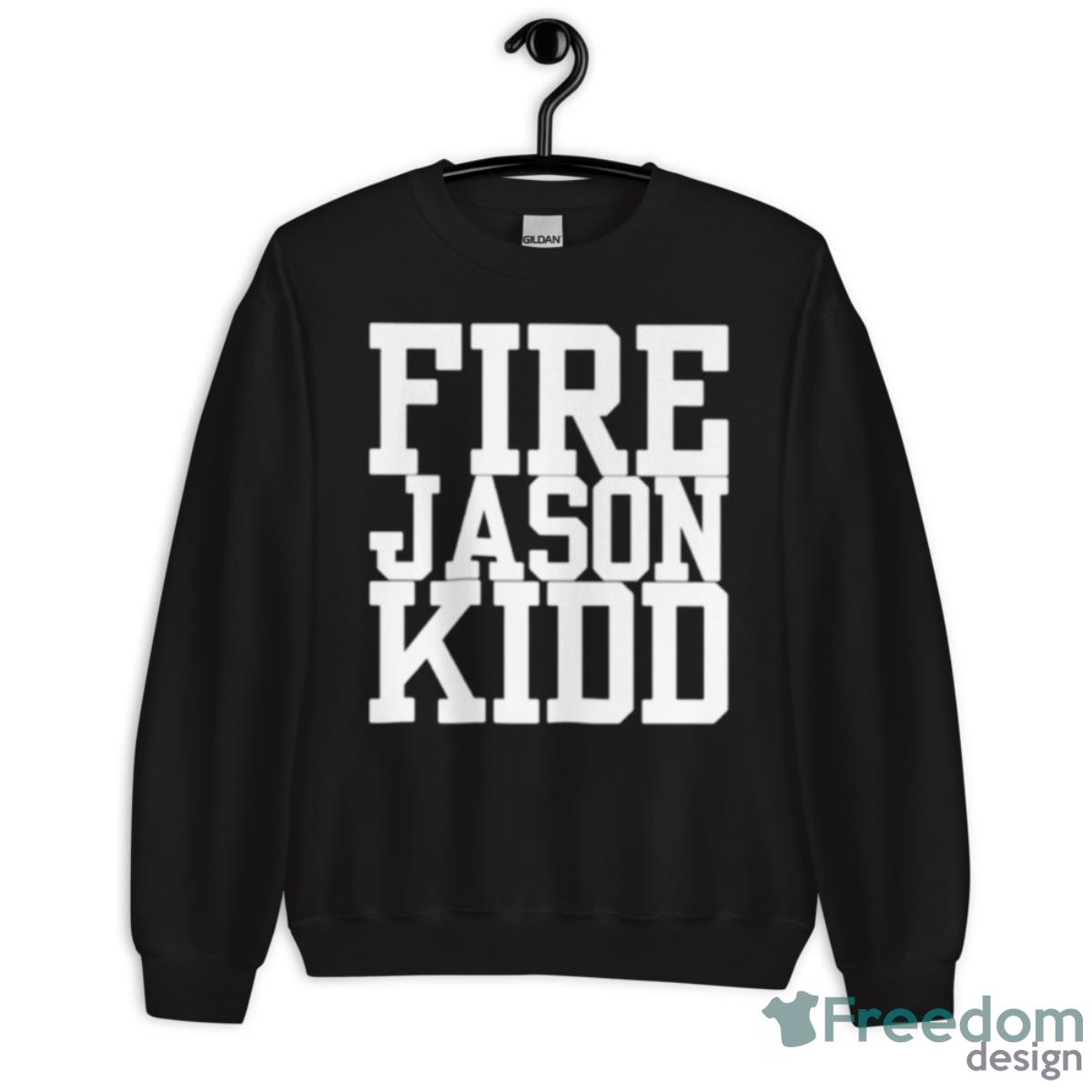 Fire Jason Kidd Shirt - Unisex Crewneck Sweatshirt