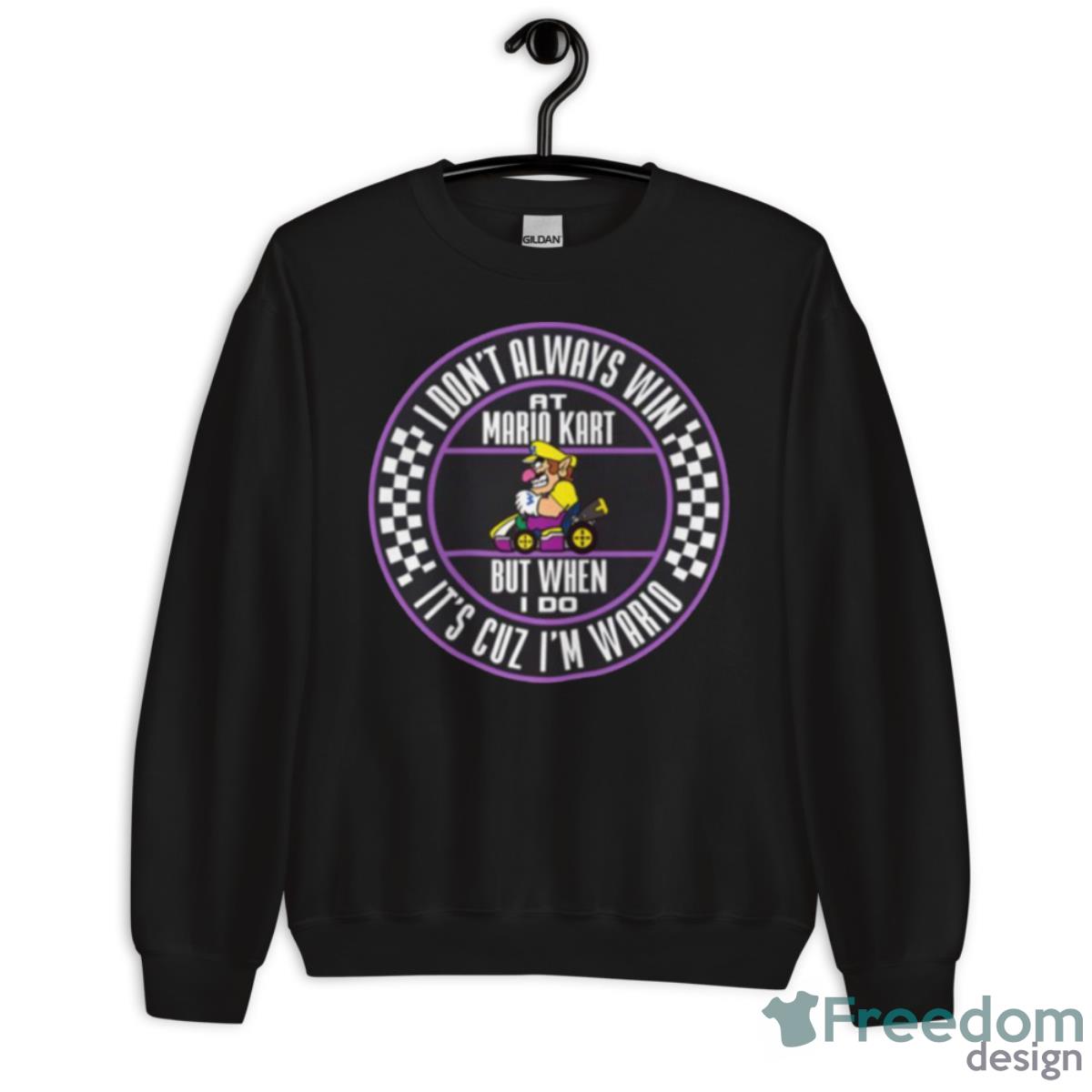 First Placed In Mario Stamp Shirt image First Placed In Mario Stamp Shirt - Unisex Crewneck Sweatshirt