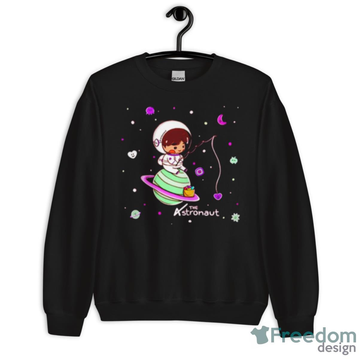 Fishing In Space Bts Jin The Astronaut Shirt - Unisex Crewneck Sweatshirt Fishing In Space Bts Jin The Astronaut Shirt - Unisex Crewneck Sweatshirt