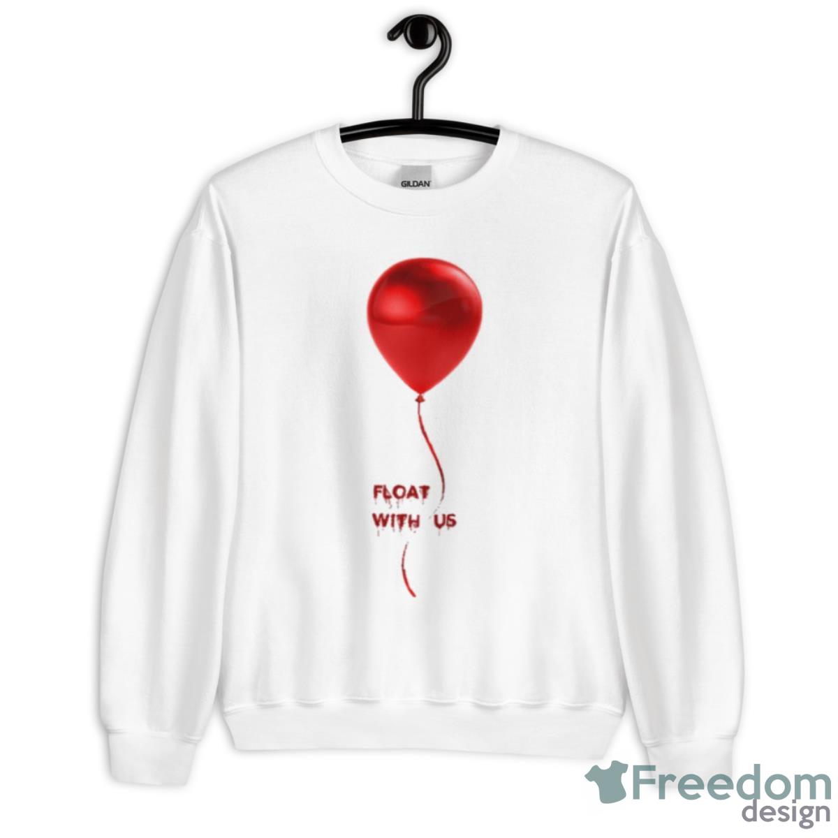 Float With Us It Clown Movie Shirt - Unisex Heavy Blend Crewneck Sweatshirt