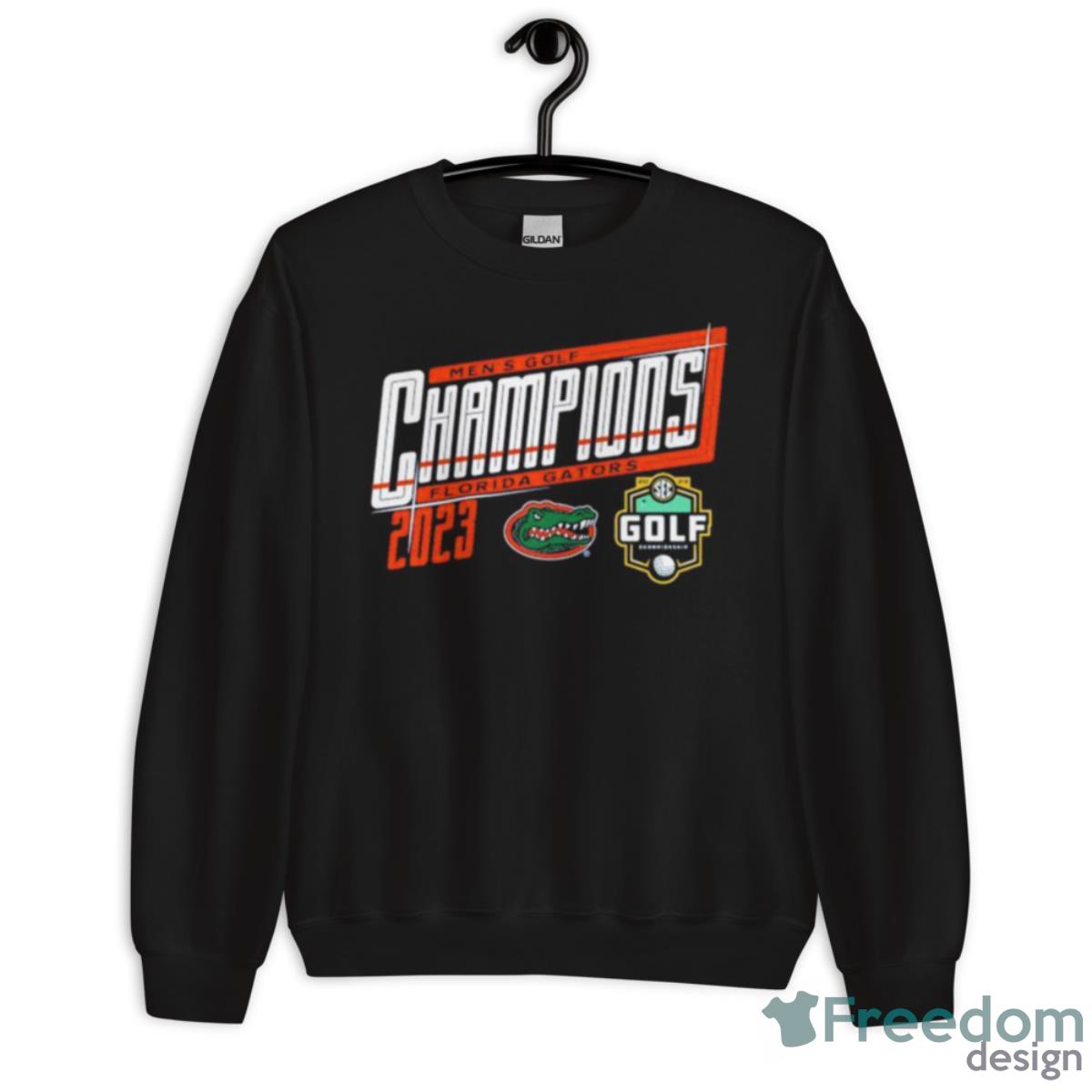 Florida Gators 2023 SEC Men’s Golf Champions Shirt - Unisex Crewneck Sweatshirt