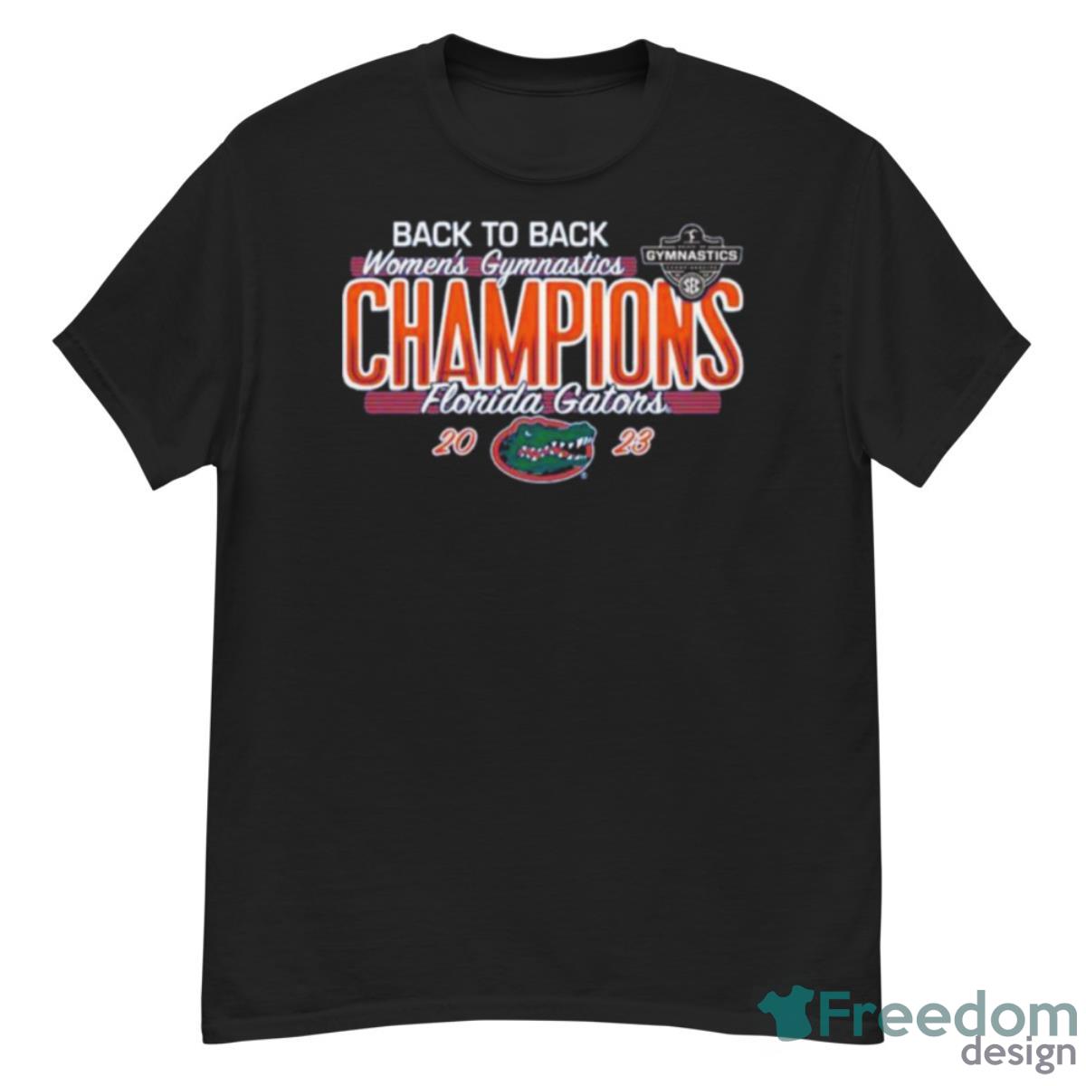 Florida Gators Back To Back Women’s Gymnastics Champions 2023 Shirt - G500 Men’s Classic T-Shirt