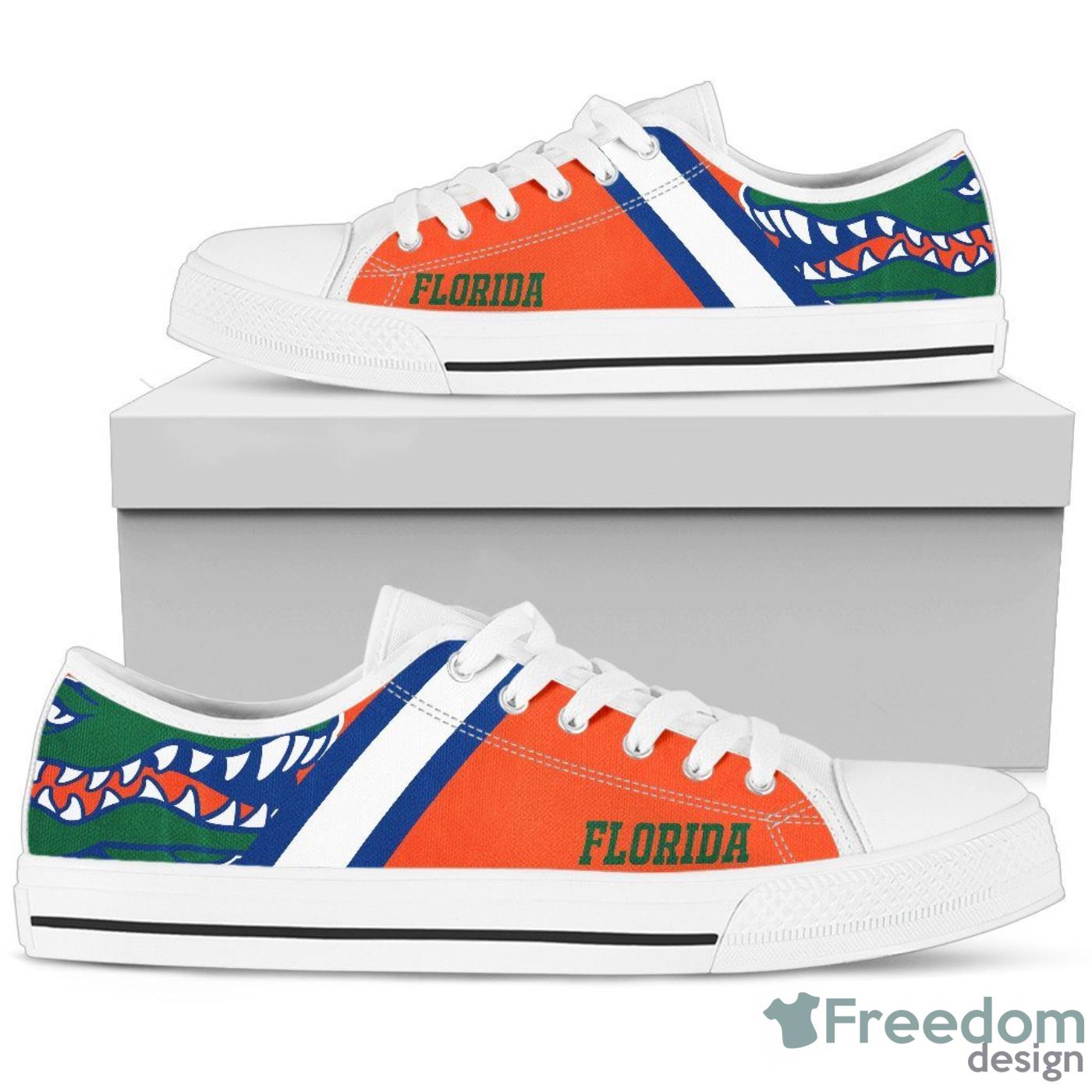 Florida Gators NCAA Low Top Canvas Shoes For Men And Women Product Photo 2