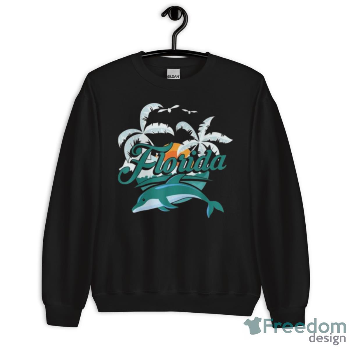 Floridian Home State Summer Florida Shirt - Unisex Crewneck Sweatshirt