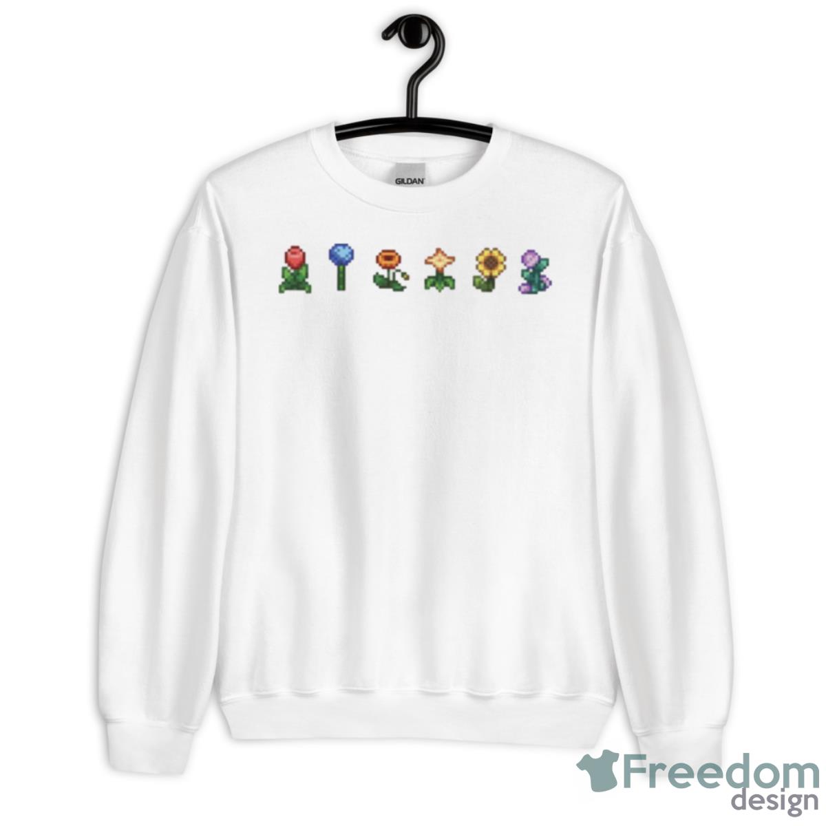 Flowers Icons Stardew Valley Shirt - Unisex Heavy Blend Crewneck Sweatshirt