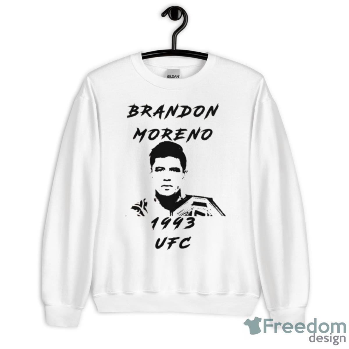 Flyweight Brandon Moreno Ufc Mma Fighter Shirt - Unisex Heavy Blend Crewneck Sweatshirt