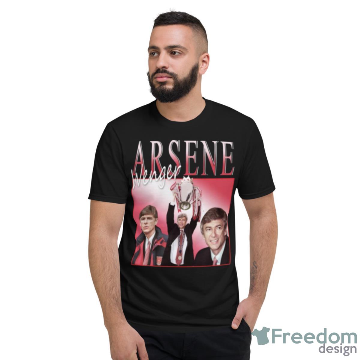 Football Arsene Wenger Collage Shirt - Short Sleeve T-Shirt