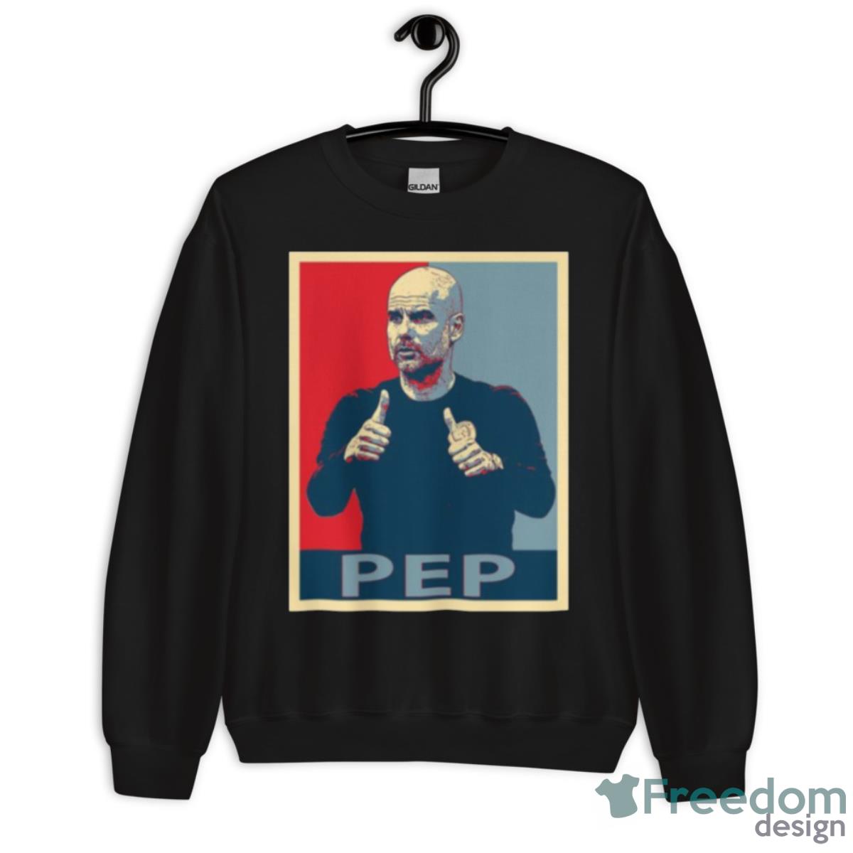 Football Manager Pep Guardiola Best Coach Shirt - Unisex Crewneck Sweatshirt