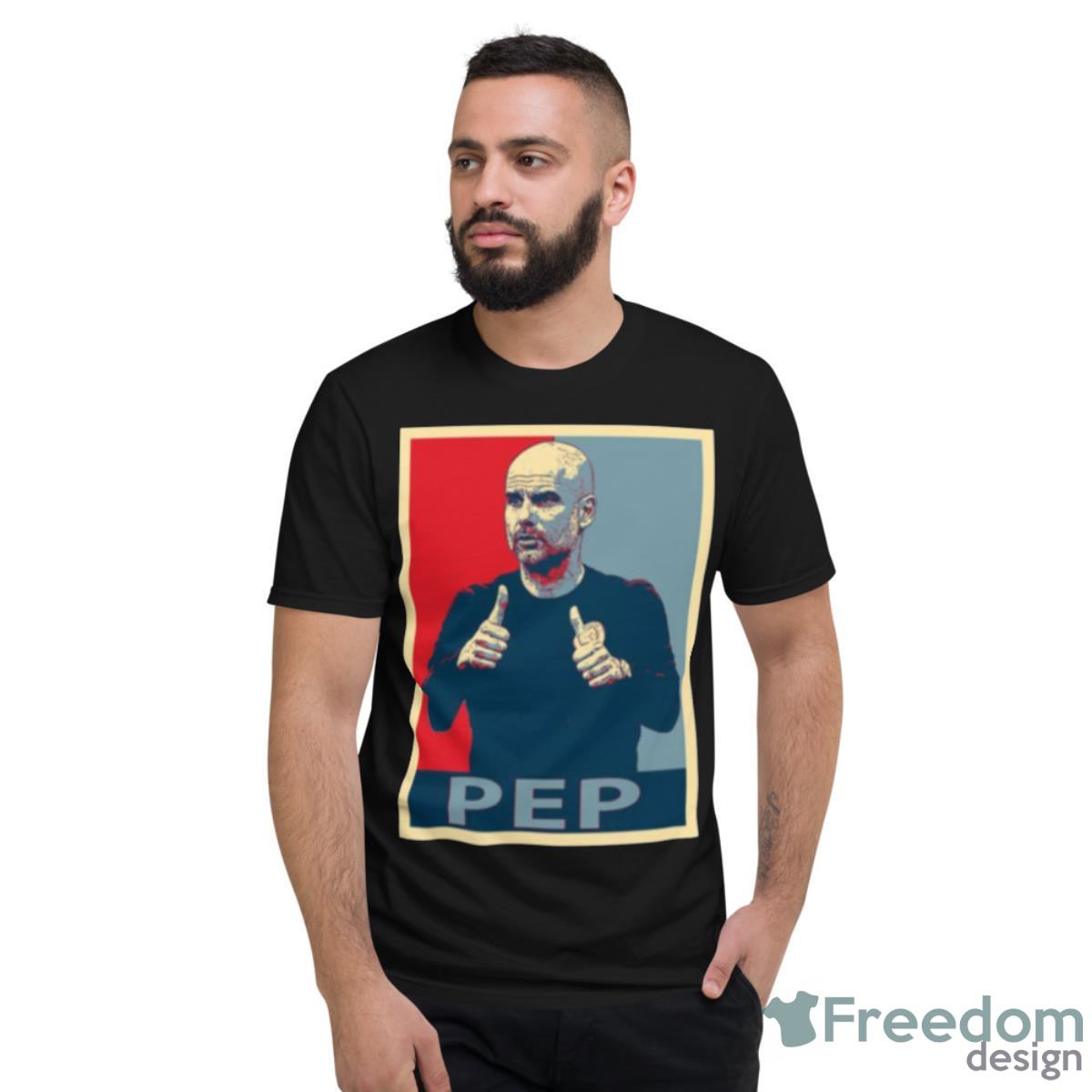 Football Manager Pep Guardiola Best Coach Shirt - Short Sleeve T-Shirt