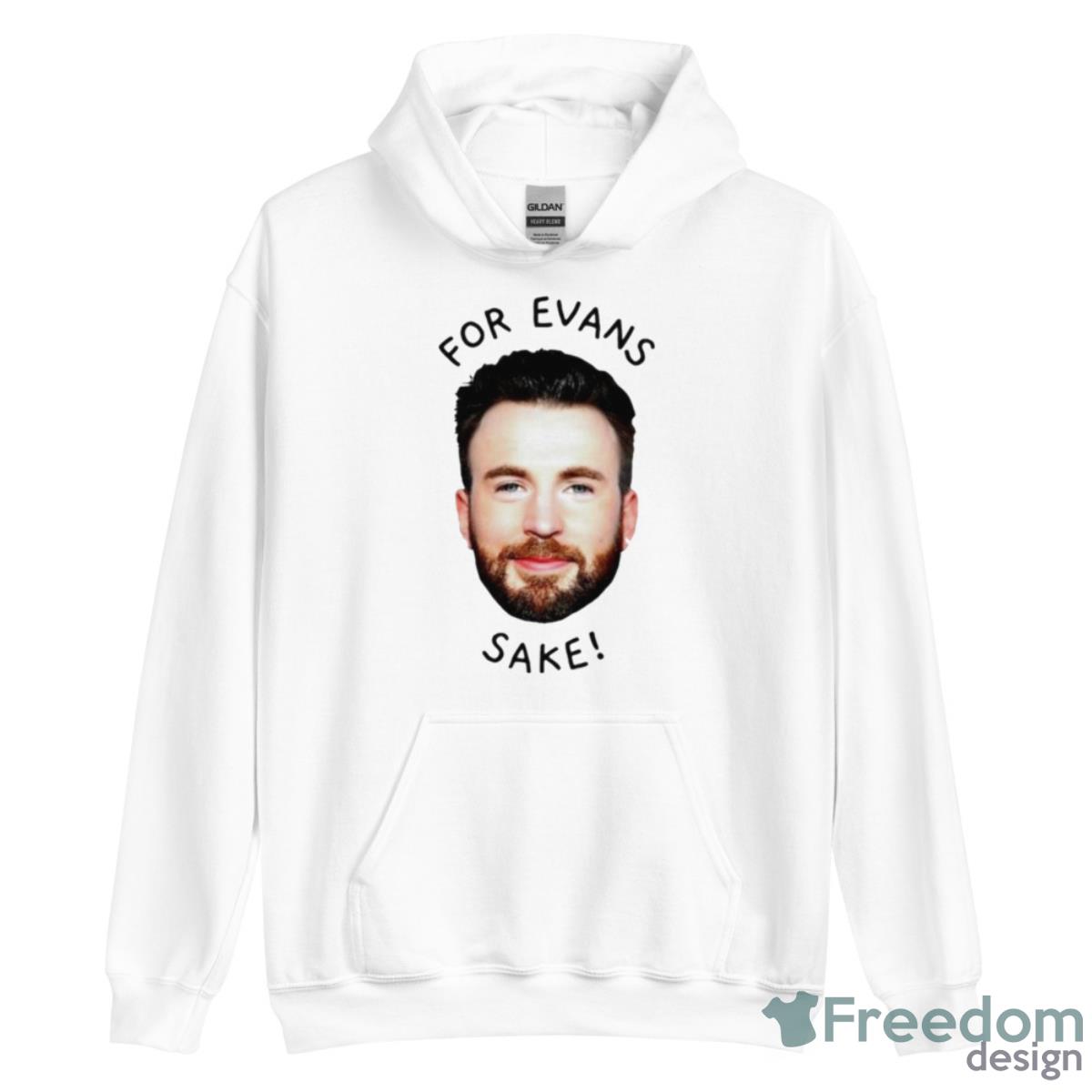 For Chris Evans Sake Shirt - Unisex Heavy Blend Hooded Sweatshirt