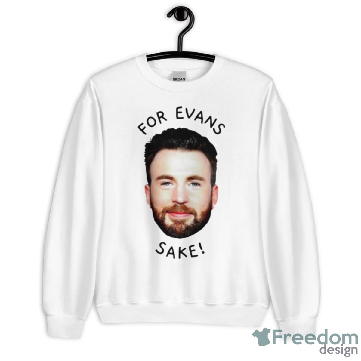 For Chris Evans Sake Shirt - Unisex Heavy Blend Crewneck Sweatshirt