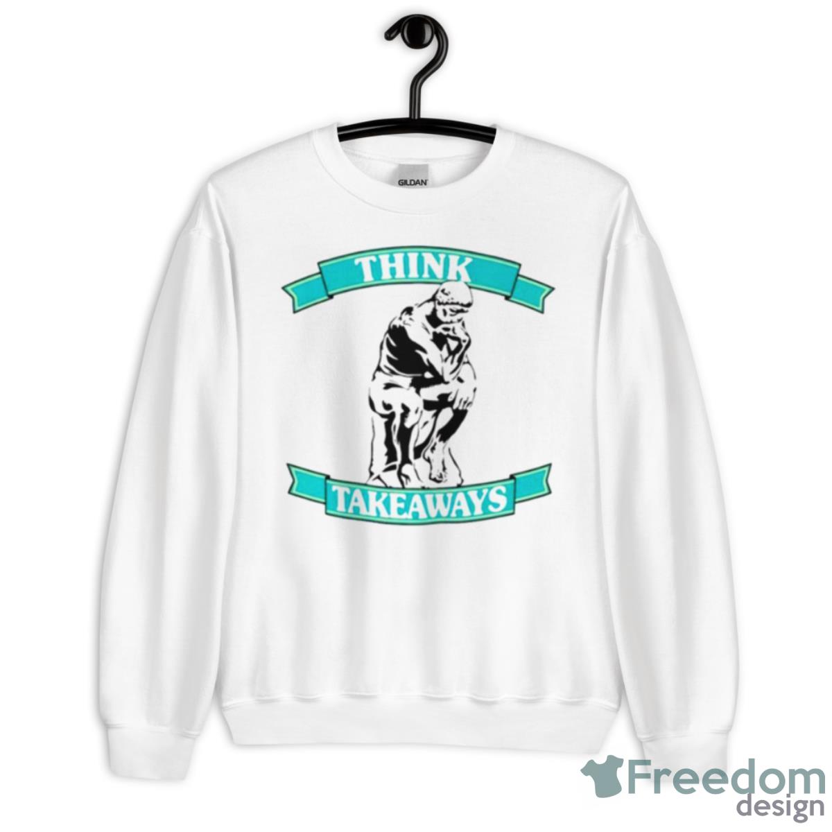 Foyesade Oluokun Think Takeaways Shirt - Unisex Heavy Blend Crewneck Sweatshirt