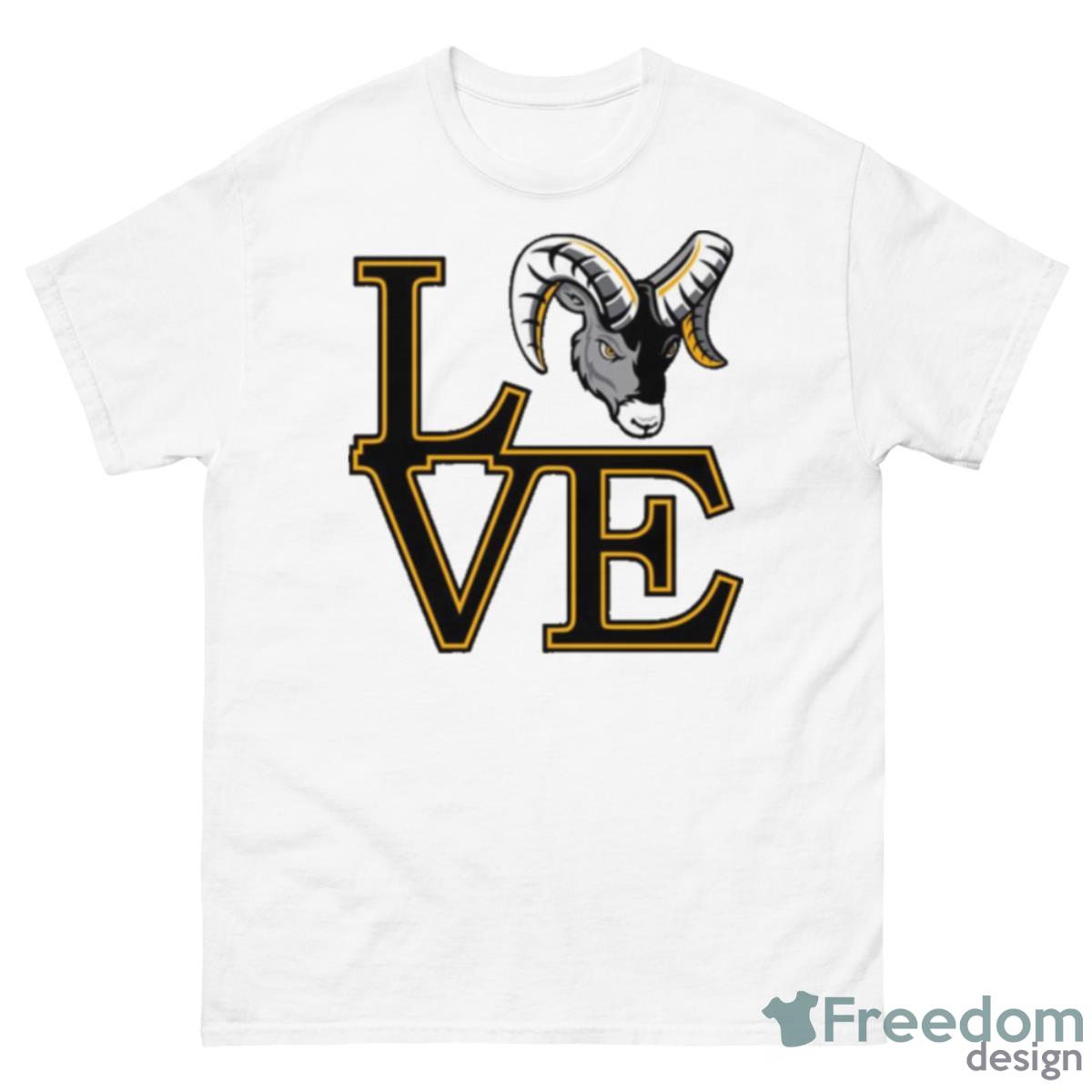 Framingham Love Shirt - 500 Men’s Classic Tee Gildan