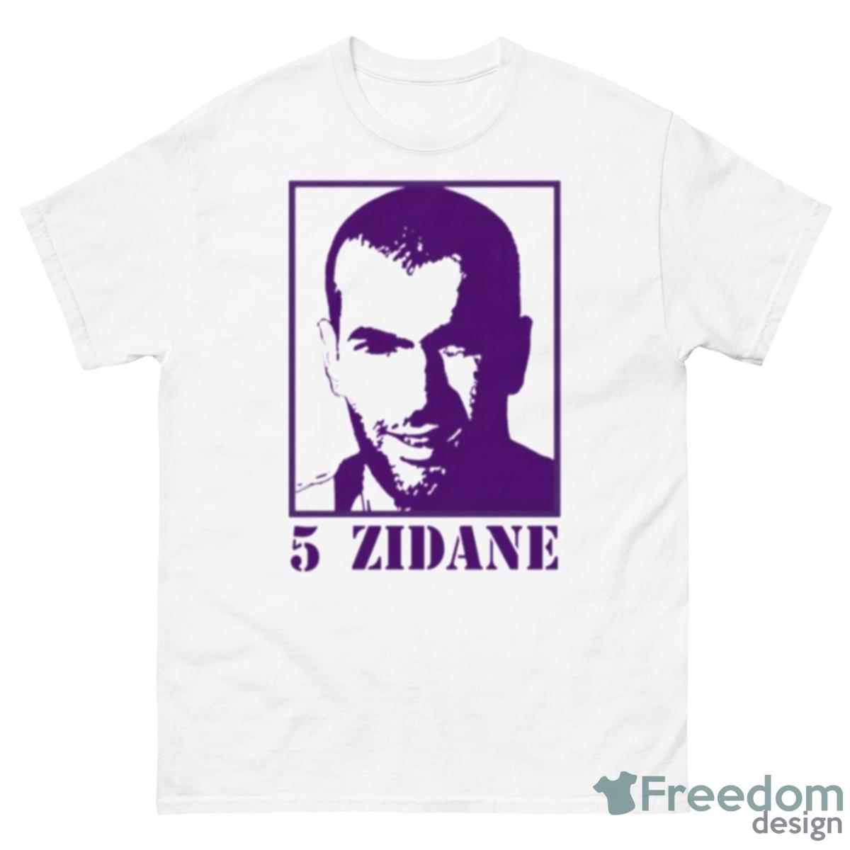 France Soccer Legend Silhouette Artwork Purple Shirt - 500 Men’s Classic Tee Gildan