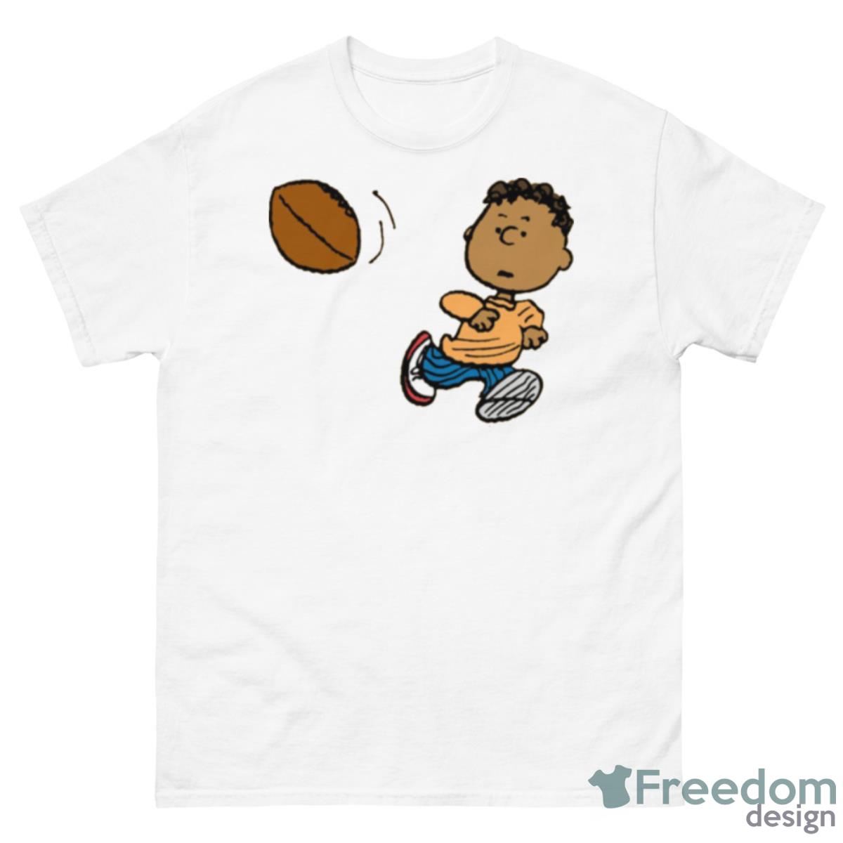 Franklin Football Peanuts Shirt - 500 Men’s Classic Tee Gildan