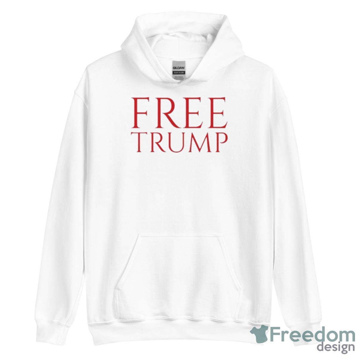 Free Trump Shirt - Unisex Heavy Blend Hooded Sweatshirt