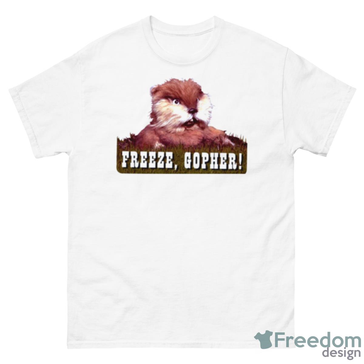 Freeze Gopher Caddyshack Shirt - 500 Men’s Classic Tee Gildan