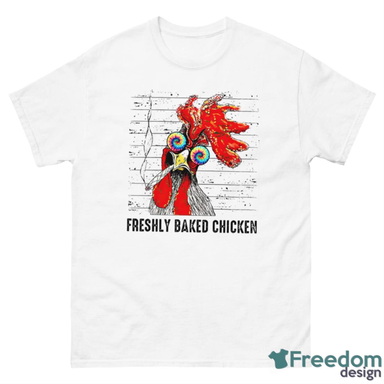 Freshly Baked Chicken Sticker Shirt - 500 Men’s Classic Tee Gildan